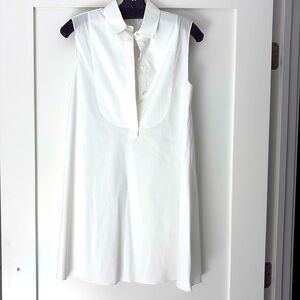 Like new!! SL bib tunic dress - stretch luxe cotton